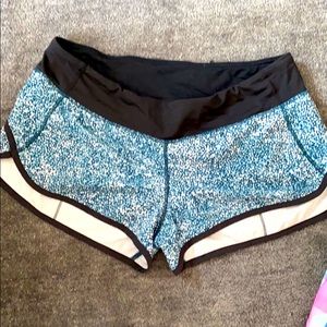 Lululemon speed shorts
